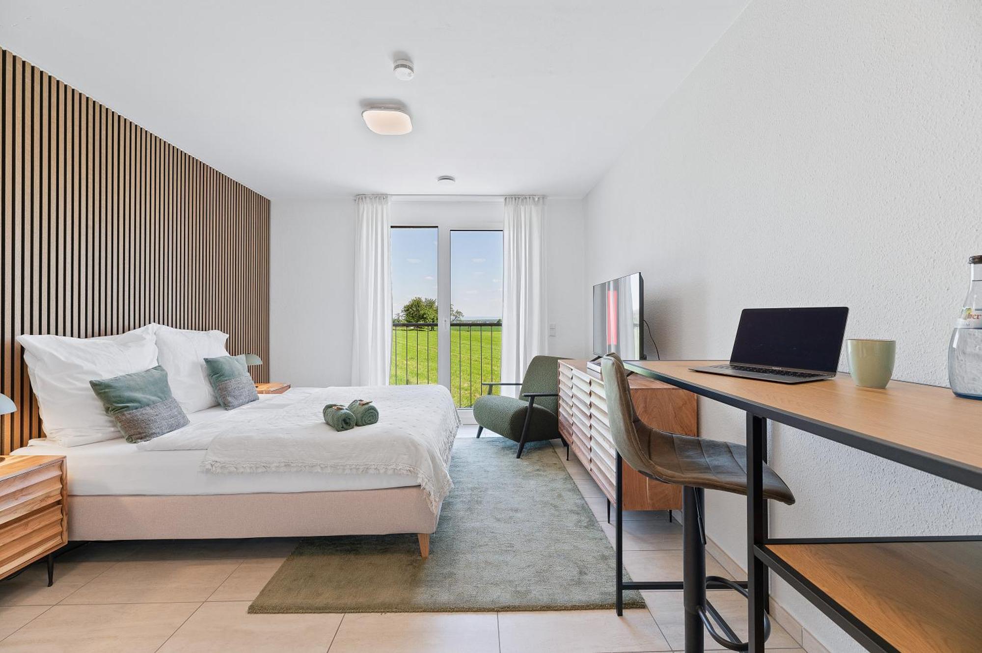The Serviced - Design Apartments Stuttgart Ruang foto